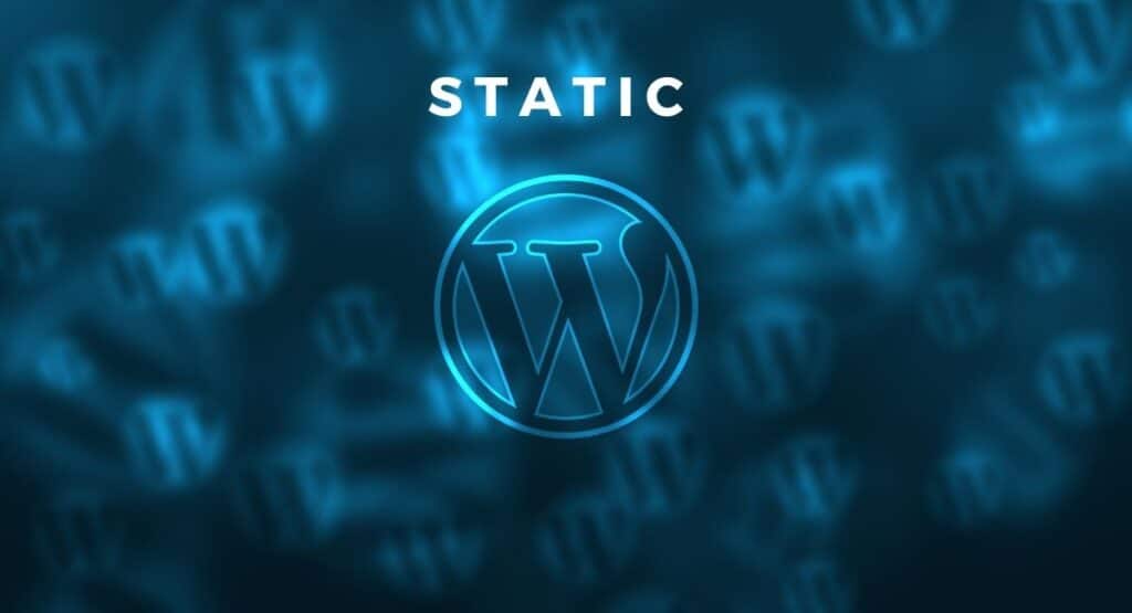 static wordpress